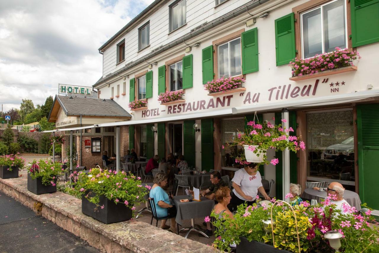 לבארוש Hotel Restaurant Et Spa Au Tilleul מראה חיצוני תמונה